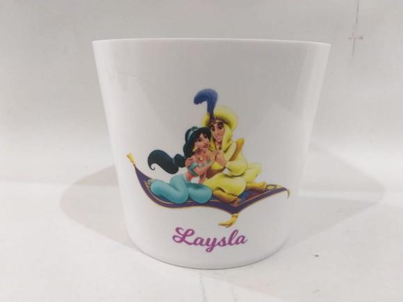 balde de pipoca princesa jasmine
