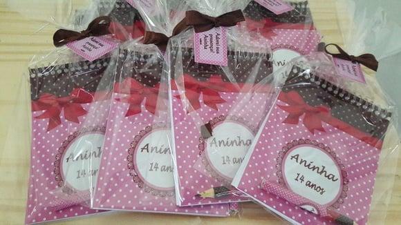 cadernetas personalizadas