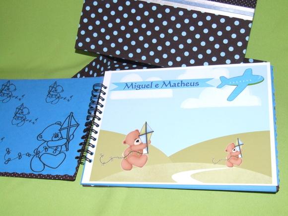 caderno de assinatura