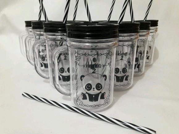 caneca mason panda