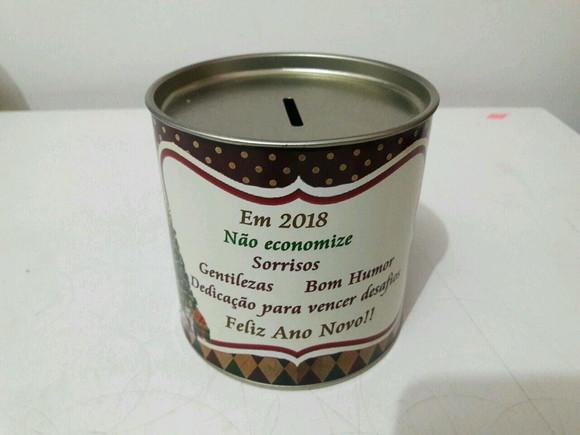 Cofrinho personalizado natal