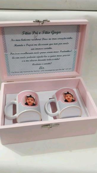 Convite Padrinhos Batismo