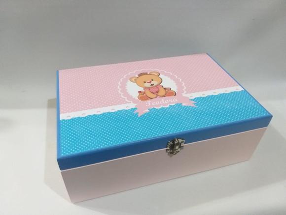 Convite Padrinhos Batismo_ Rosa e Azul