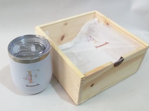 Copo Termico com Caixa - Presente Personalizado
