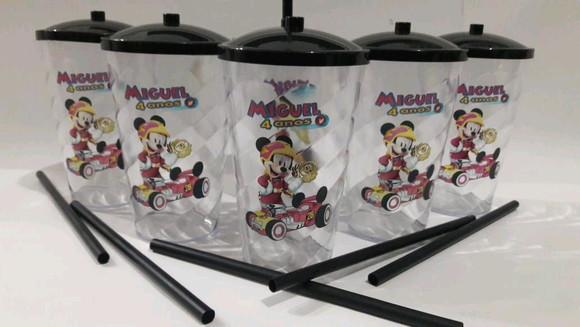 Copo Twister Mickey Sobre Rodas