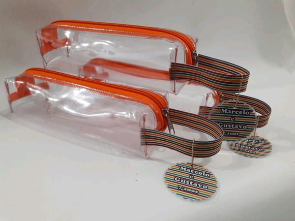 Estojo plastico personalizado