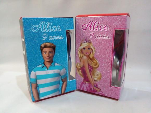 Fone de Ouvido Personalizado _ Barbie