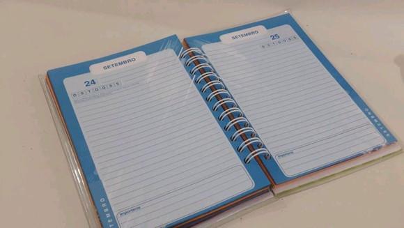 kit Agenda escolar com caneca