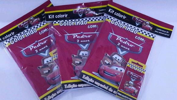 kit colorir carros