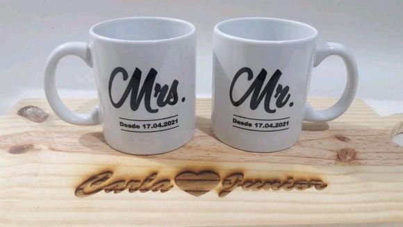 Kit Caneca Casal Personalizada _ Presente Dia dos Namorados