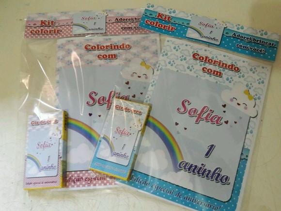 kit colorir chuva de benção