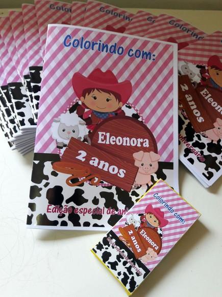 Kit Colorir Fazendinha