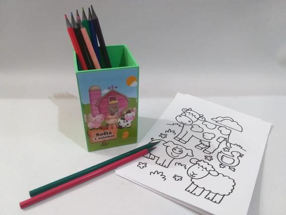 Kit Colorir Fazendinha