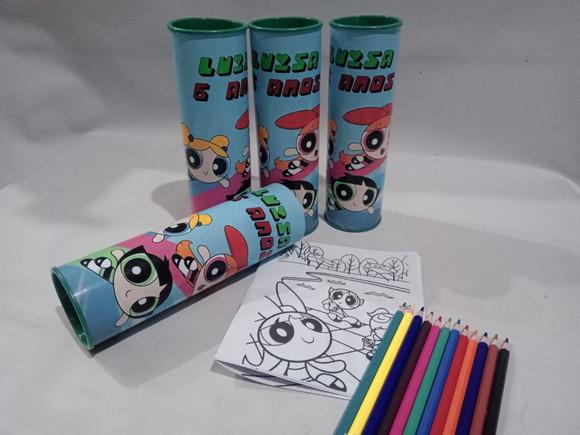 Kit Colorir Meninas Super Poderosas