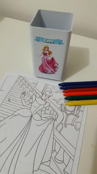kit colorir princesa aurora