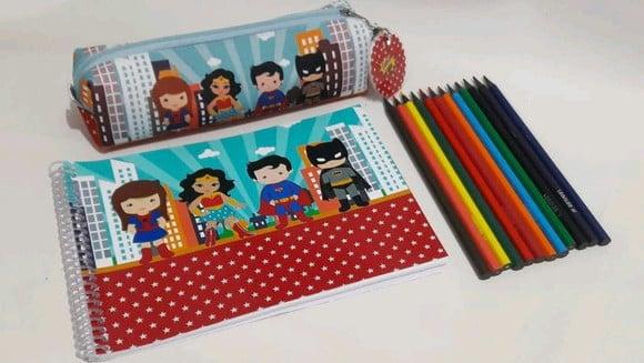 Kit Colorir Super Heroinas