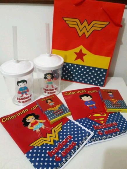 kit colorir super herois