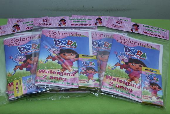 kit colorir_Dora aventureira