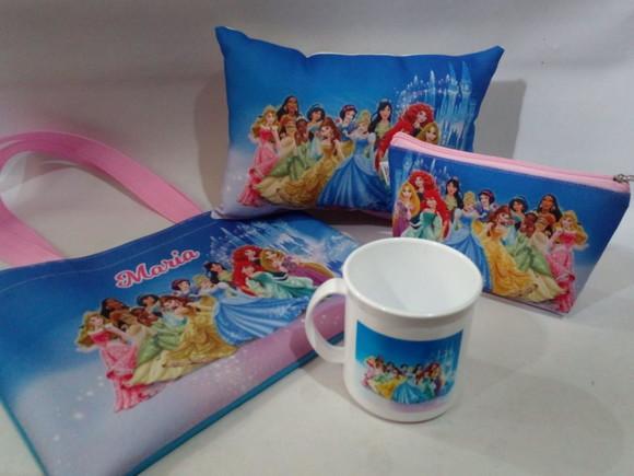 Kit Festa do Pijama _ Princesas