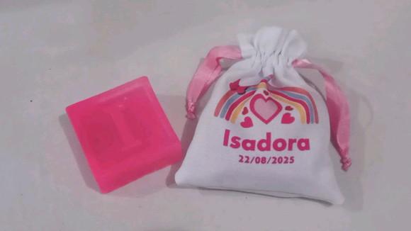 Lembrancinha Arco-íris-sabonete Personalizado
