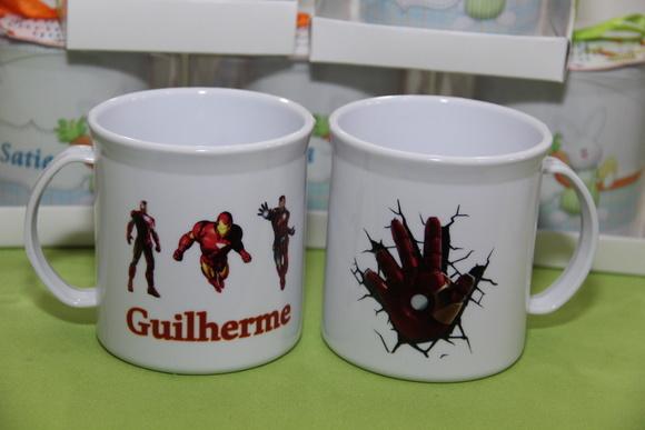 Lembrancinha Caneca Homem de Ferro