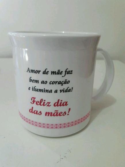 Lembrancinha Dia das Mães - Caneca Acrilico