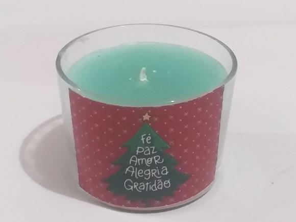 Lembrancinha de Natal - Vela Aromática