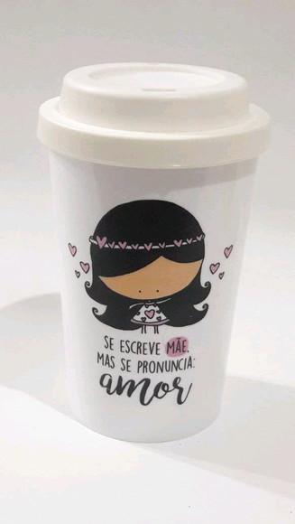 Lembrancinha Dia das Mães - Copo Cafe