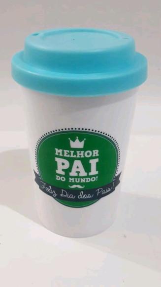 Lembrancinha Dia dos Pais - Copo Cafe