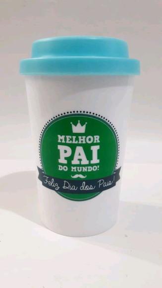 Lembrancinha Dia dos Pais - Copo Cafe
