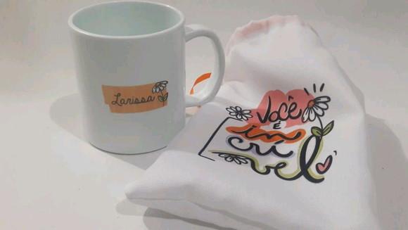 Lembrancinha Dia das Mulheres _ Caneca