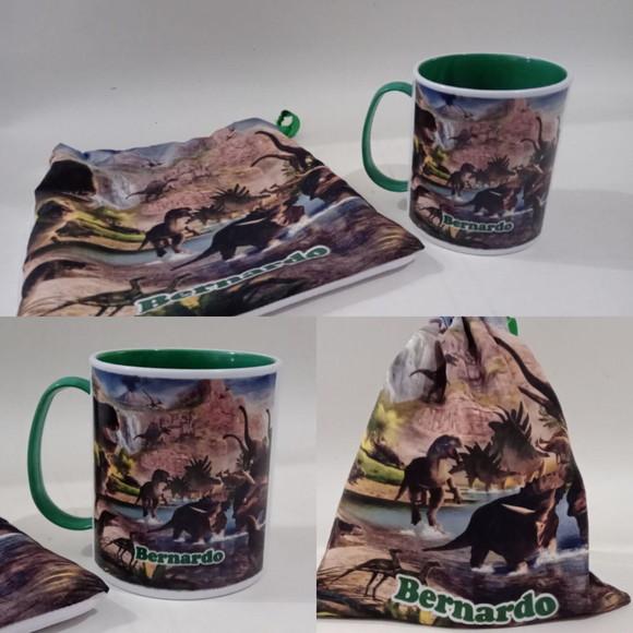 Lembrancinha Dinossauro _ Caneca