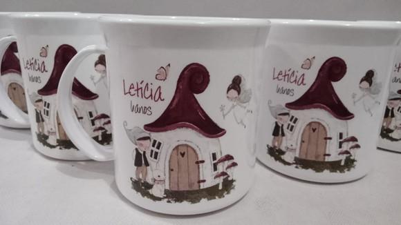 Lembrancinha Fadas _ Caneca