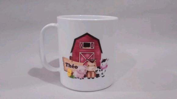 Lembrancinha Fazendinha _ Caneca