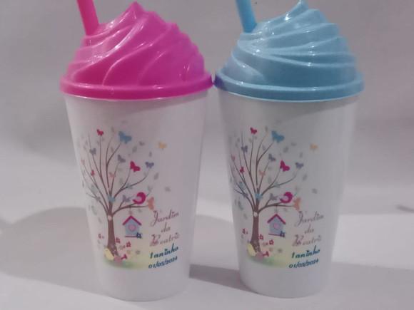 Lembrancinha Jardim _ Copo Chantily