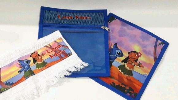 Lembrancinha Lillo e Stitch - Kit Higiene
