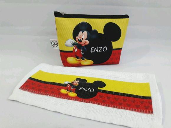 Lembrancinha Mickey - Kit Higiene