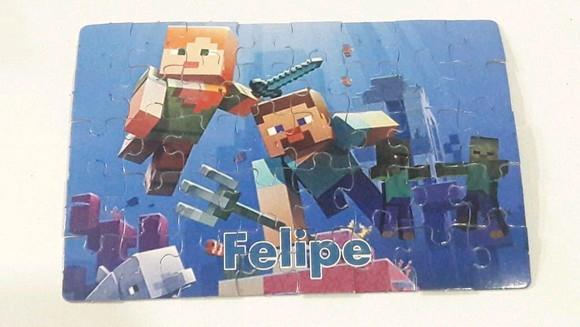Lembrancinha Minecraft _ Quebra Cabeca5