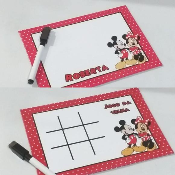 Lembrancinha Minie _ Lousa Magica