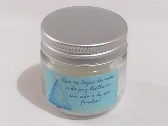 Lembrancinha Natal - Vela Aromática