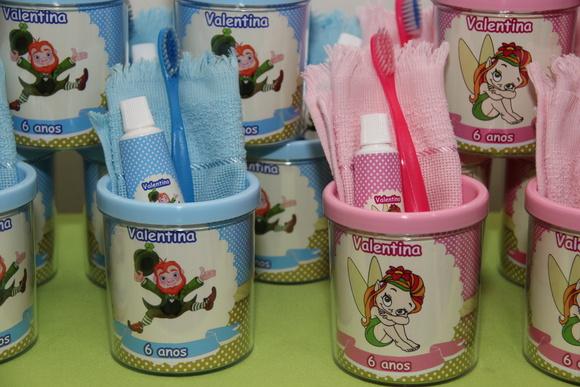 Lembrancinha Patrulha Canina - Kit Higiene