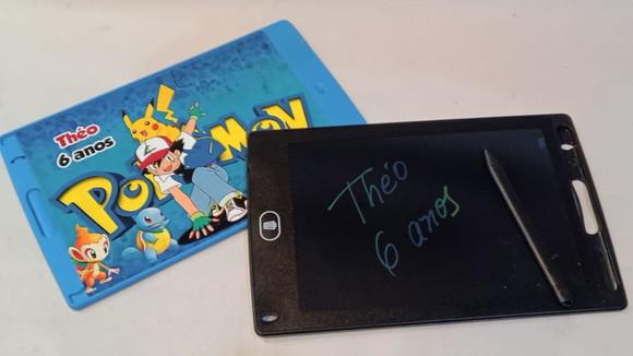 Lembrancinha Pokemon _ Lousa Tablet