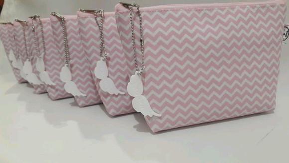 Necessarie batizado rosa
