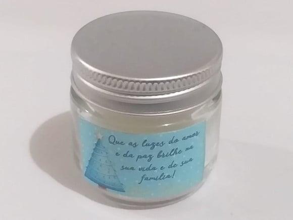 Lembrancinha Natal - Vela Aromática