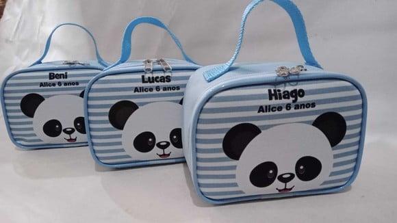 Lembrancinha Panda _ Frasqueira