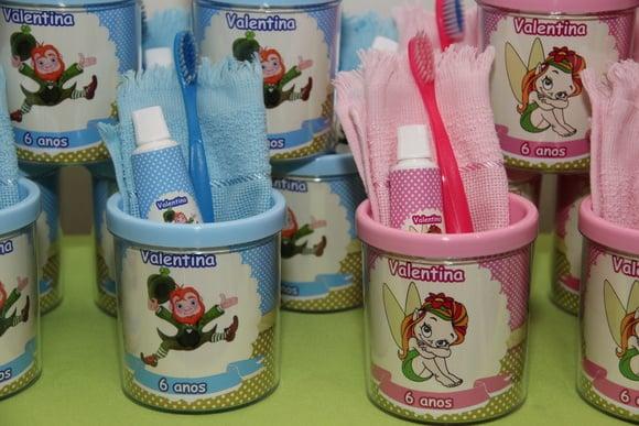 Lembrancinha Patrulha Canina - Kit Higiene
