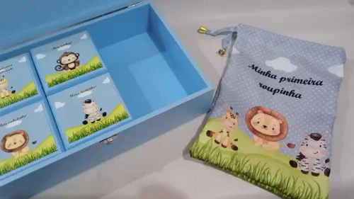 Caixa Recordação safari
