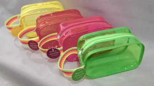 Lembrancinha Neon - necessarie plastico