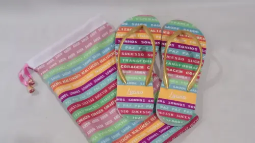 Chinelo personalizado_presente natal