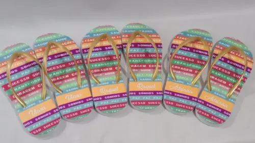 Chinelo personalizado_presente natal